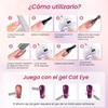 CHERIMOYA Kit de 6 Esmalte Ojo de Gato para Uñas