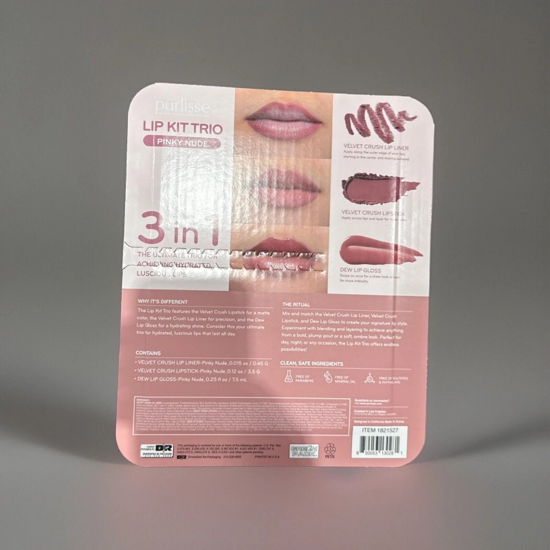 Purlisse Lip Kit Trio Pinky Nude Elevate Your Lip Game