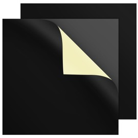 ToLanbbt 2PCS Pond Liner Repair Patch, 8'' x 8'' Self Adhesive Waterproof EPDM Liner Repair Patch Kit Thickened Rubber Pond Seam Peel and Stick Seam Kit for EPDM Garden Cover