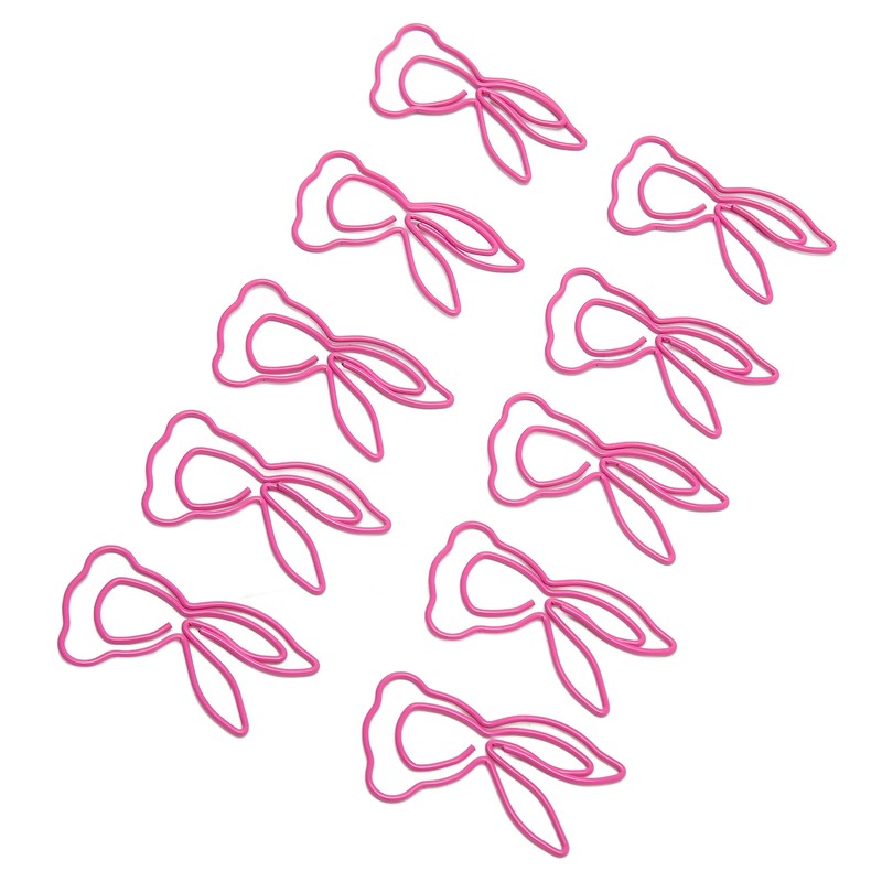 100Pcs Kids Paper Clips Bunny Style Strong Metal Exquisite Color