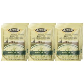 Alessi Cheese and Broccolini Risotto, 6.5 Ounce (Pack of 6)