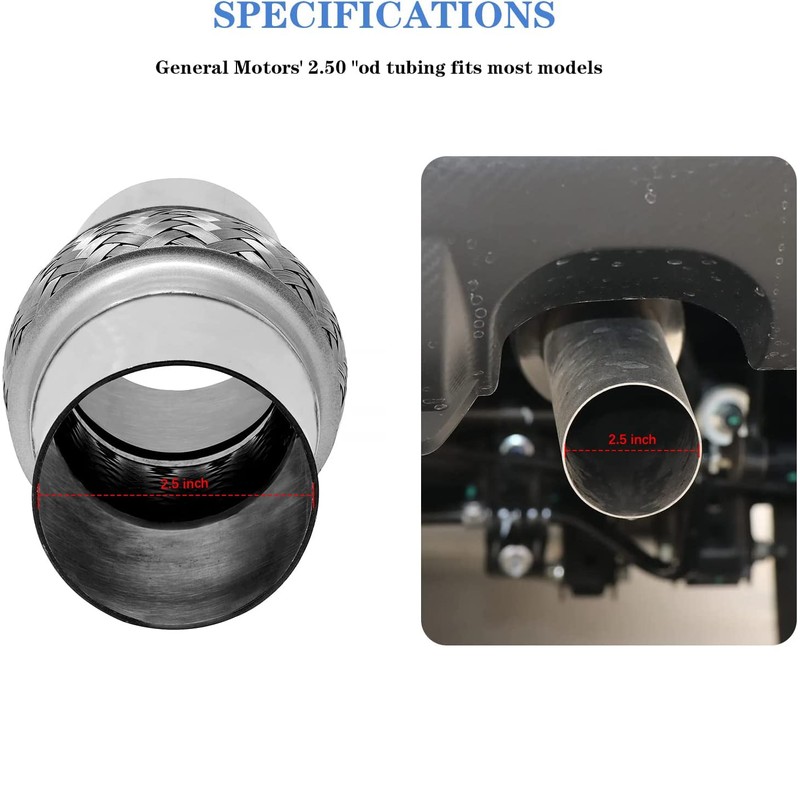 RP Remarkable Power, Rk7544-2.5" x 4" Heavy Duty Stainless Steel