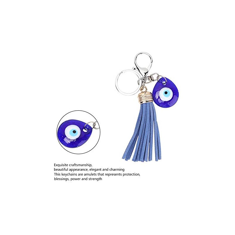 Hztyyier Turkish Eye Keyring, Nazar Boncuk Key Ring, Evil Eye