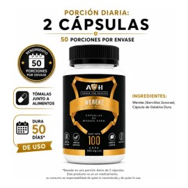 Suplemento en cápsula Armor For Health WEREKE x 1g