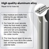 GGTE Hose Bib Mounting Plate, Aluminum Outdoor Faucet Mounting Plate,