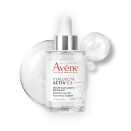 AVENE Hyaluron Activ B3 Sérum Concentrado, Niacinamida y Ácido Hialurónico, Hidratación por 24h, 30 ml