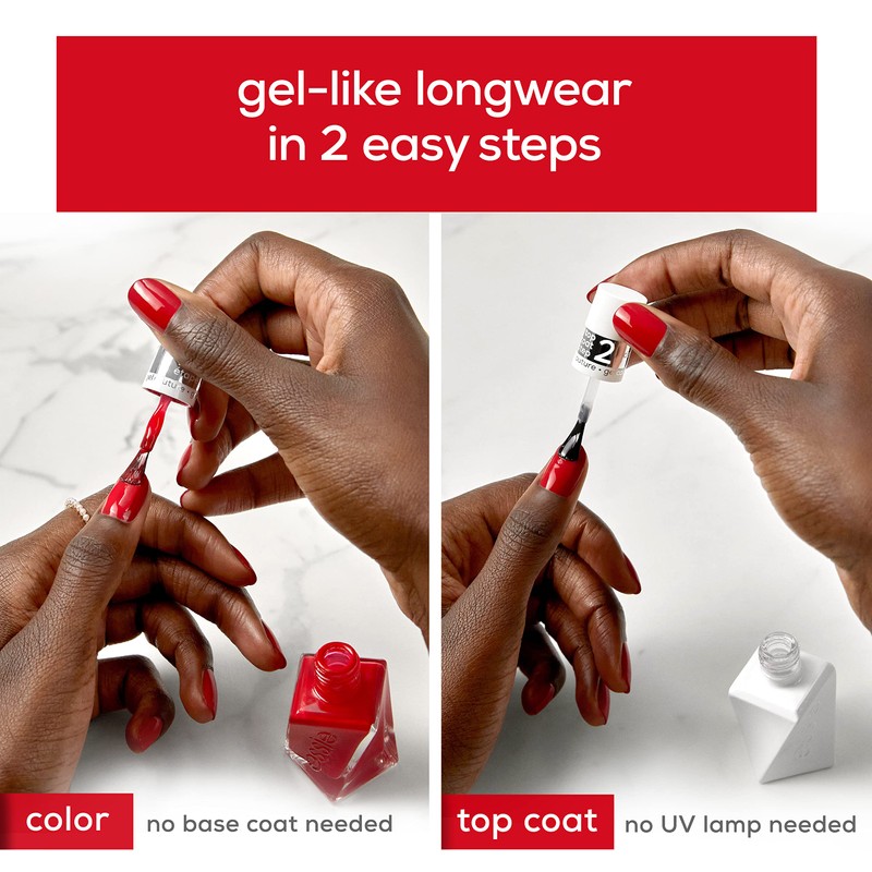 essie Gel Couture 2-Step Longwear Nail Polish, Haute To Trot,