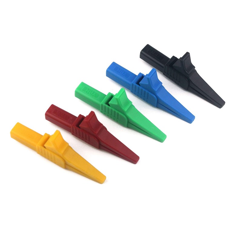 Aofan Insulative Full Protective Crocodile Clips 4mm 32A 1500V Test