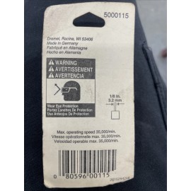 Dremel NEW Dremel 115 High Speed Cutter for Carving and Engraving 1/8" Quantity 1 Piece