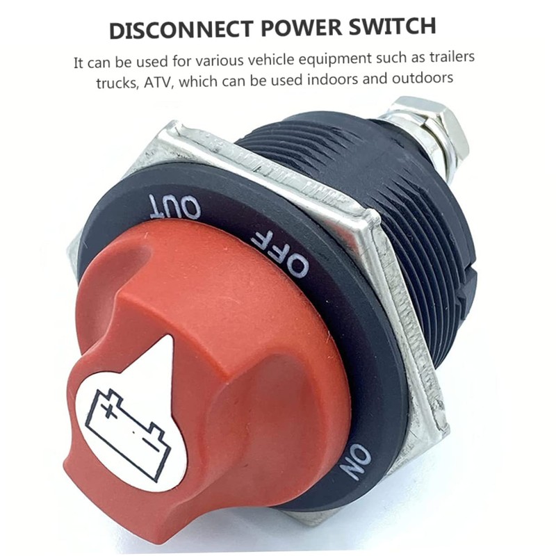 NOLITOY Isolator Switch Heavy Duty Disconnect Power for Rv ATV