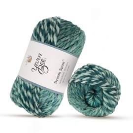 Bee Bulky Yarn for Crocheting & Knitting Soft Yarn Skein 76 Yards of 80% Acrylic & 20% Superwash Wool for Crocheting Blankets, Hats & More DIY Handcrafting Accessories