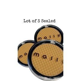 Mally Cosmetics Lot of 3 Mally Beauty Liquifuse Powder Foundation Medium NEW Sealed