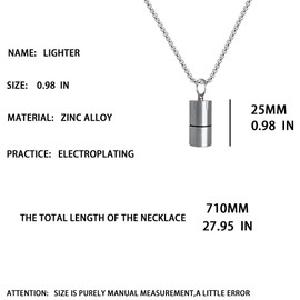 ASHILD Bulk Lighters, Men's Lighters, Stick Lighters, Small Lighters, Vintage Trench Lighters, Wheeled Kerosene Lighters, Cool Lighters. (No Gas) (Silver Color)