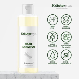 Rosemary Shampoo for Hair Care with Rosemary Scent and Rosemary Oil 1 x 250 ml