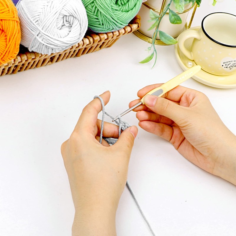Crochet Thread 2 PCS- Cotton Yarn for DIY Knitting Projects