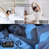 oviouit - Reloj despertador de proyección para recámara