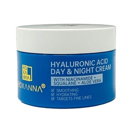 Roxanna Hyaluronic Acid Face Cream 50ml - Skincare Moisturizer for Women with Squalane, Niacinamide, Coconut, Aloe Vera - Best - Repair Night and Day Cream - Vegan Anti Ageing Care