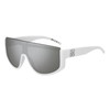 HUGO Men's Sunglasses, White