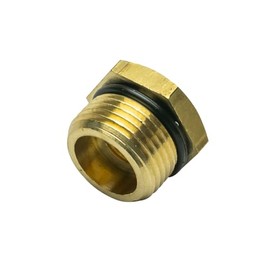 GlowShift M20 x 1.5 Male to 1/8-27 NPT Female Gauge Sensor Sender Thread Adapter Reducer