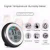Xingdianfu Digital Hygrometer Thermometer Temperatur Luftfeuchtigkeitsmesser °C/°F Alarm Wecker für