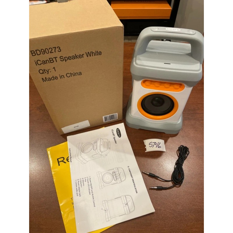 Frontgate Beare iCanBT Bluetooth Speaker - 20W Crisp & Clear,