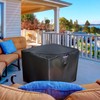Saking Square Fire Pit Cover 600D Waterproof for Propane Fire