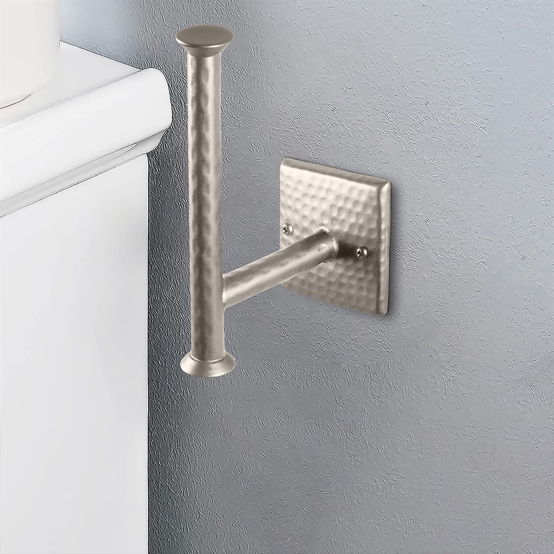 Monarch Abode Bathroom Toilet Paper Holder – 7-inch Traditional Hand