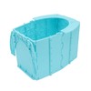Kids Portable Toilet Portable Foldable Easy Cleaning ABS Potty Training