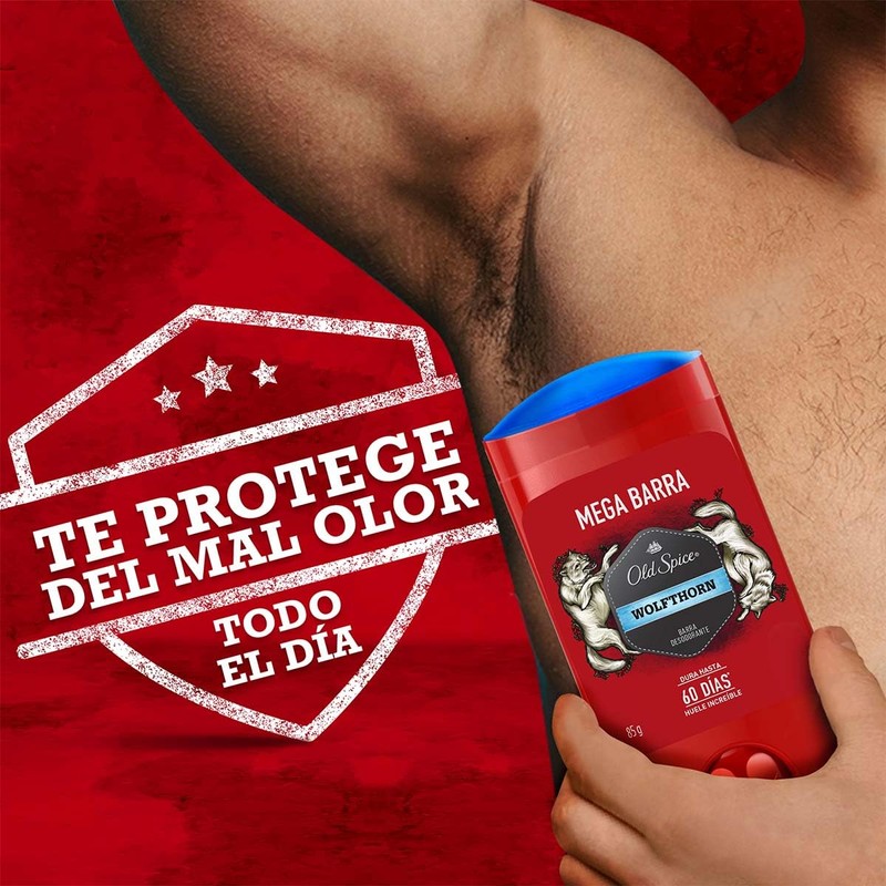 Old Spice Wolfthorn Mega Barra Desodorante 85 g