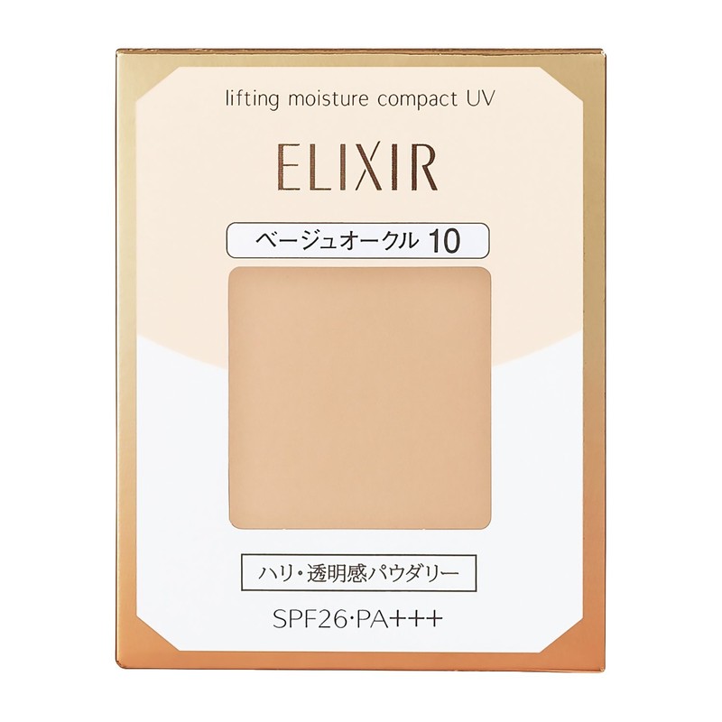 ELIXIR SUPERIEUR Lifting Moisture Pact UV Beige Ochre 10 (Refill),