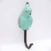 Fyne-Finds Blue Parrot Bird Shaped Vintage Shabby Chic Rustic Coat