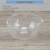 EIKS Glass Bowls with Spout for Mixing and Serving Sauce
