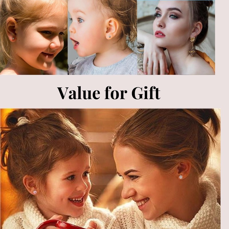 4 Pcs Ear Piercing Kit - Self Disposable Ear Piercing