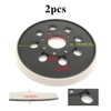 wocpvm 2 Orbital Sander Pads 5inch/123mm Backing Pad 8 Hole