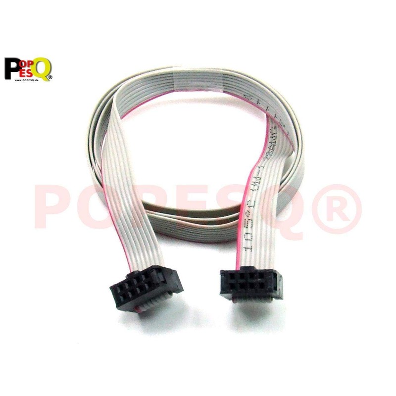 POPESQ® #A1308 IDC Cable 8-Pin 70 cm 2.54 mm