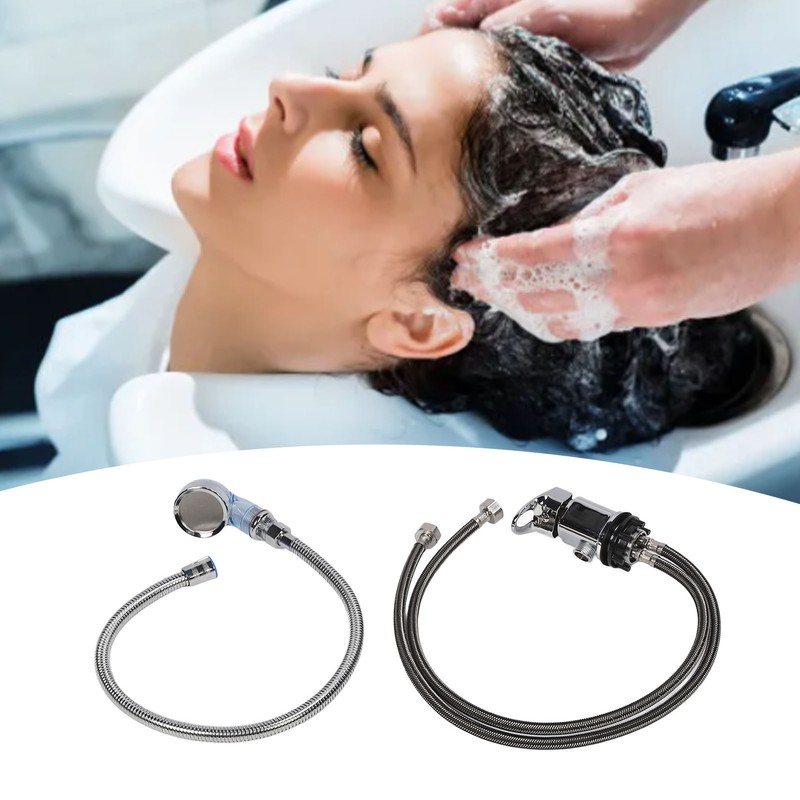 Shampoo Bed Faucet Set Zinc Alloy Hot Cold Mixer Shampoo