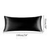 PiccoCasa 1 PC Satin Body Pillowcases for Hair and Skin,