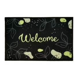Tabakguru Welcome Nature Doormat, 40 x 60 cm, Large for Indoor and Outdoor Use, Dirt Trapper Mat, Non-Slip, Washable and Weatherproof, for Entrance Area and Outdoor Use