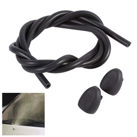 Windschutzscheibendüse, Scheibenwaschdüsen - BiuZi 2tlg. Scheibenwaschdüse Kunststoff Schwarz Für 307