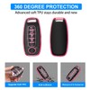 QBUC Key Fob Cover for Nissan,Car Key Fob Protector 5