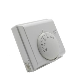 DollaTek Thermostat Underfloor Heating Mechanical Room Temperature Controller Thermostat with Switch for Central Air Conditioning (220 V)