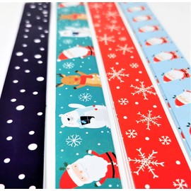 80 Christmas Paper Chains Garlands - Christmas Craft - (Cute Cartoon Paper Chains)