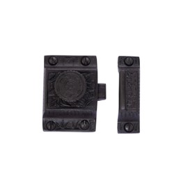 STALLION HARDWARE Cabinet Latch, Ideal for Cabinet Closet Kitchen Doors, Antique Cabinet Latch (1, Oil Rubbed Bonze)