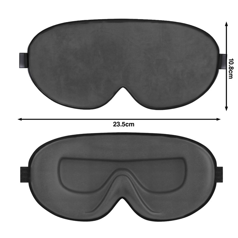 100% Blackout Sleep Masks for Women & Men, Eye Mask