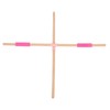 2pcs 31.5in Length Yoga Training Stick Beechwood Open Shoulder Back