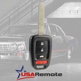 Car Key Fob Keyless Entry Remote fits 2013-2016 Honda Accord / 2014-2015 CR-V / 2014-2015 Civic