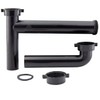 RecPro RV Kitchen Sink Drain Assembly | For Double Bowl