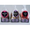 Poppie's Dough Valentine 6 pack Assorted Crispy Cookies