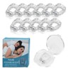 Hsthe Sea 12 Pack Magnetic Anti Snore Clip Reusable Snoring