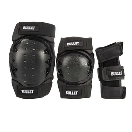 Bullet Standard Combo Adult Mixed Protective Effect, Black, L